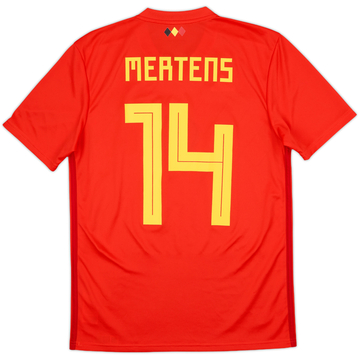 2018-19 Belgium Home Shirt Mertens #14 - 10/10 - (S)