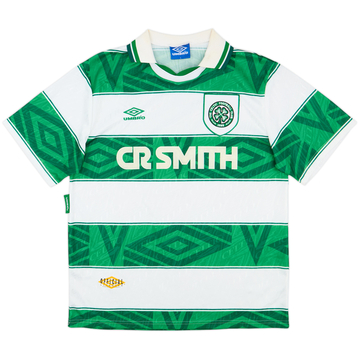 1993-95 Celtic Home Shirt - 8/10 - (L)