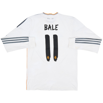 2013-14 Real Madrid Home L/S Shirt Bale #11 - 5/10 - (S)