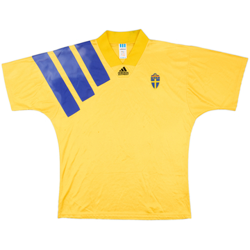 1992-94 Sweden Home Shirt - 4/10 - (XL)