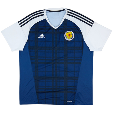 2016-17 Scotland Home Shirt - 7/10 - (XL)