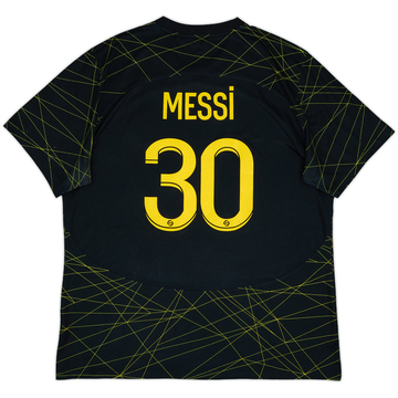 2022-23 Paris Saint-Germain Fourth Shirt Messi #30 - 6/10 - (XL)
