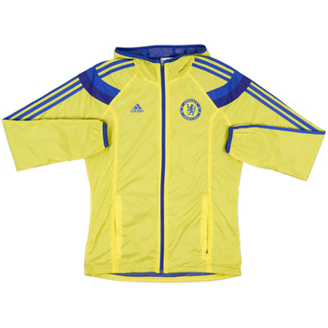2015-16 Chelsea adidas Hooded Rain Jacket - 8/10 - (S)