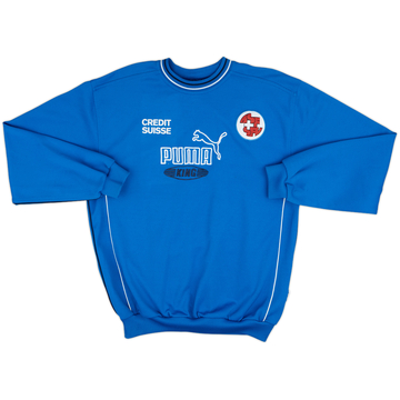 1998-00 Switzerland Player Issue Puma Sweat Top - 9/10 - (L)