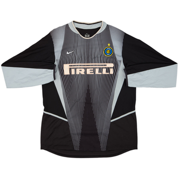 ウェア 02-03 InternazionaleMilano CRESPO9NIKE L 2002-03 Inter Milan Home Shirt Crespo #9 - 9/10 - (L)