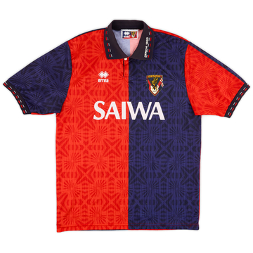 国内発送 1992-94 (L) - 8/10 - Shirt Home Genoa ウェア