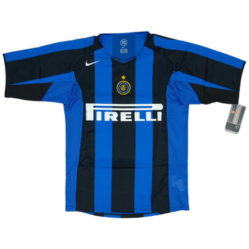 2004-05 Inter Milan Home Shirt Adriano #10 - 3/10 - (XL.Boys)
