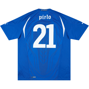 2010-12 Italy Home Shirt Pirlo #21 (3XL)