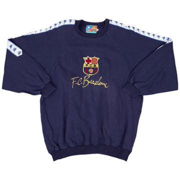 トップス 90s 00s \"FC BARCELONA\" game sweat shirt 1999-00 Barcelona Nike Sweat Top - 8/10 - (M)