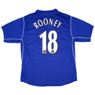 2002-03 Everton Home Shirt Rooney #18 - 7/10 - (XL)
