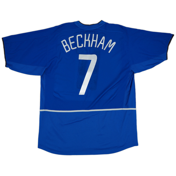 1999-00 Manchester United Third Shirt Beckham #7 - 5/10 - (XL)