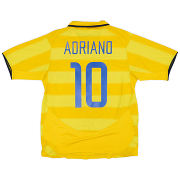 2004-05 Inter Milan Home Shirt Adriano #10 - 3/10 - (XL.Boys)