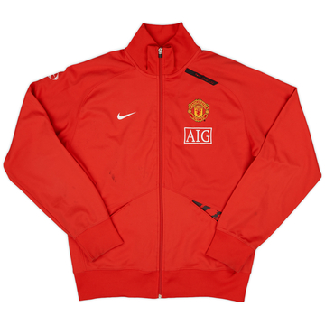 2007-08 Manchester United Nike Track Jacket - 6/10 - (XL)