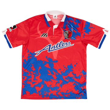 希少　95 KASHIMA ANTLERS MIZUNO Leonardo M Mizuno Kashima Antlers 95 Retro Uniform No. 10 XL Men's