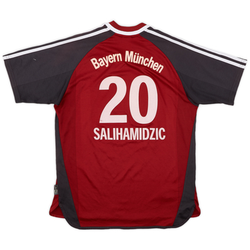 2001-02 Bayern Munich Home Shirt Salihamidzic #20 - 6/10 - (S)