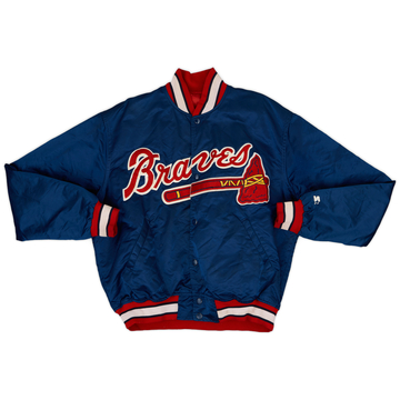 1990s Atlanta Braves Starter Windbreaker Jacket S