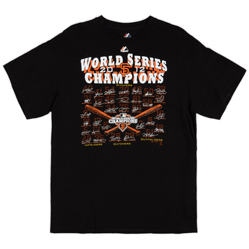 2012 San Francisco Giants World Series Champions Majestic
