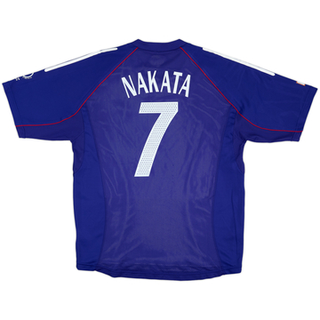 2002-04 Japan Player Issue Home Shirt Nakata #7 - 8/10 - (L)
