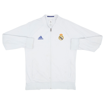 2017-18 Real Madrid adidas ZNE Woven Jacket (S)