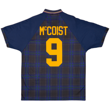 1994-96 Scotland Home Shirt McCoist #9 - 8/10 - (XL)