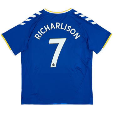 Camiseta de local del Everton 2021-22 Richarlison #7 - 6/10 - (XL)