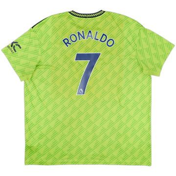 2022-23 Manchester United Camiseta Tercera Ronaldo #7 - 9/10 - (3XL)