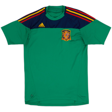 2010-12 Camiseta de portero de manga corta de España 7/10 (M)