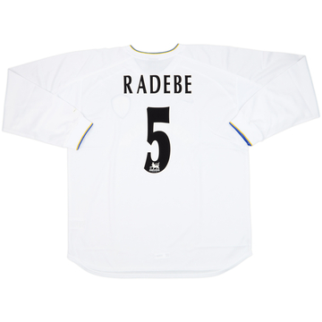 アメージングタイランド・グランドセール Leeds 2000-02 United (S) - 8/10 - #5 Radebe Shirt L/S Home その他