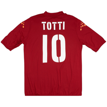 2003-04 Roma Home Shirt Totti #10 - 10/10 - (XL)