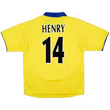 2003-05 Arsenal Camiseta de visitante Henry #14 - 7/10 - (L)