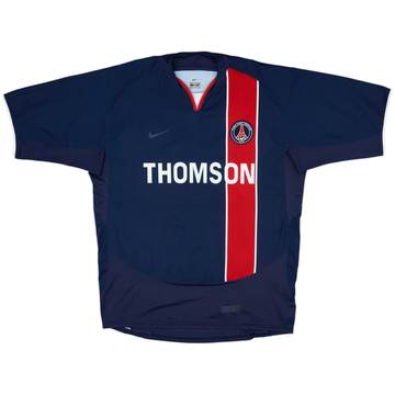 2003-04 Paris Saint-Germain Home Shirt - 4/10 - (L)