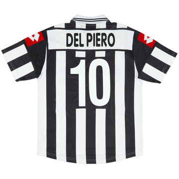 2001-02 Juventus Home Shirt Del Piero #10 - 8/10 - (M)