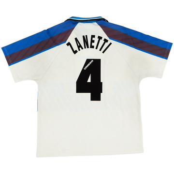 1996-97 Inter Milan Away Shirt Djorkaeff #6 - 9/10 - (XL)