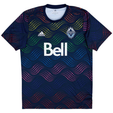 2019 Vancouver Whitecaps MLS Pride Warm-up Shirt - 10/10 - (L)