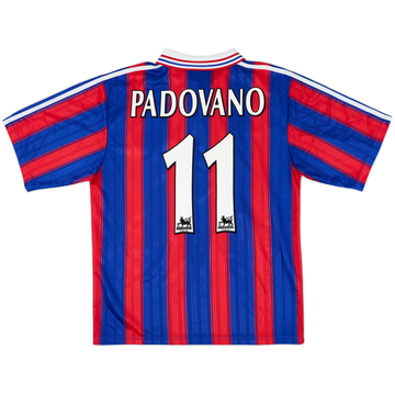 1996-98 Crystal Palace Home Shirt Padovano #11 - 8/10 - (M)
