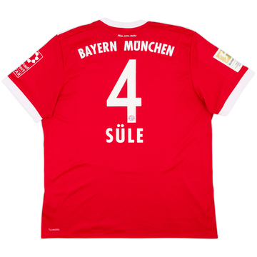 2017-18 Bayern Munich Home Shirt Sule #4 - 7/10 - (XL)