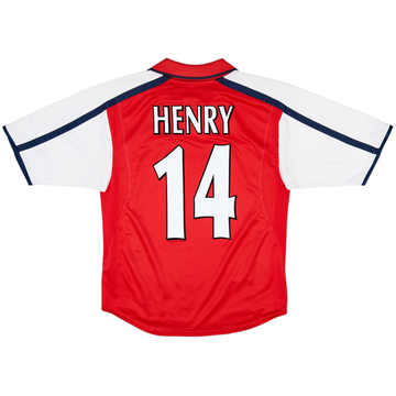 03/04 アーセナル ホーム　No.14 HENRY 03/04 アーセナル ホーム No.14 HENRY 2002-04 Arsenal Home Shirt