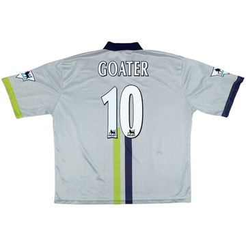 1999-01 Manchester City Home Shirt Goater #10 - 9/10 - (XL)