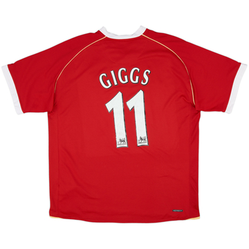 2004-06 Manchester United Home Shirt Giggs #11 - 6/10 - (XL)