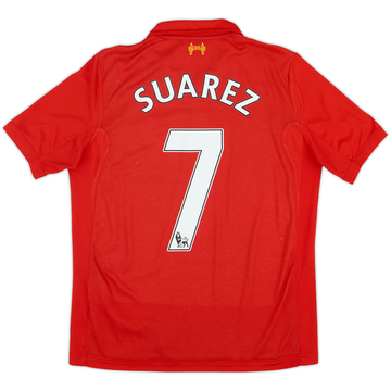 リヴァプール　2012-13スアレス 3rd 2012-13 Liverpool Third Shirt Suarez #7 - 7/10 - (XL.Boys)