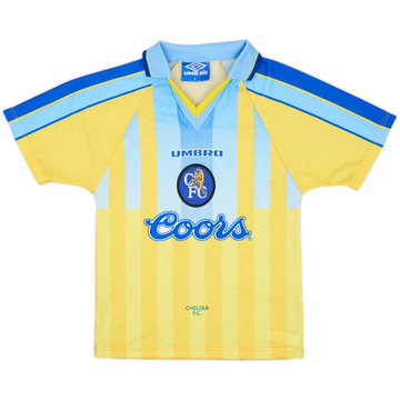 1996-97 Chelsea Away Shirt - 9/10 - (L.Boys)