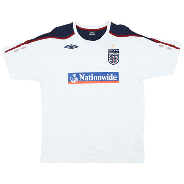 UMBRO EANGLAND ユニホーム 2005-06 England Umbro Training Shirt - 7/10 - (XL)