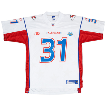2004 Pro Bowl Kansas City Jefes Holmes #31 Reebok De Campo Camiseta - 7/10 - (XL)