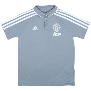 Polo adidas del Manchester United 2017-18 - 9/10 - (Niños S)