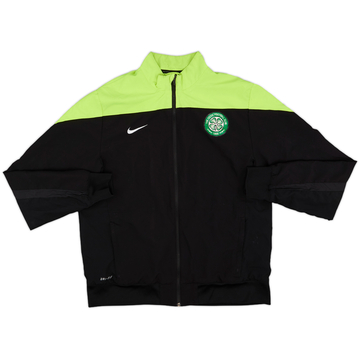 Nike Celtic FC DRI-FIT ジャージ 2013-14 Celtic Nike Training Shirt - 4/10 - (M)