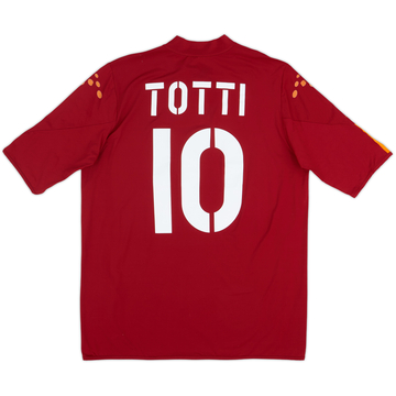 2004-05 Roma Home Shirt Totti #10 - 5/10 - (M)