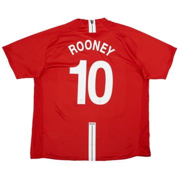 2007-09 Manchester United Home Shirt Ronaldo #7 - 8/10 - (3XL)