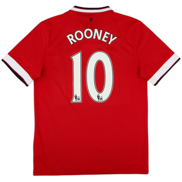 2014-15 Manchester United Home Shirt Rooney #10 - 7/10 - (M)