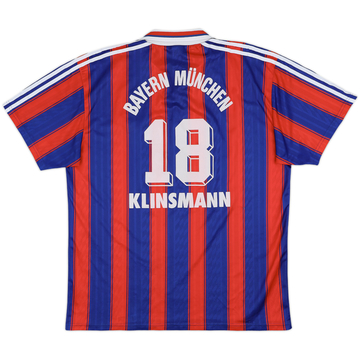 1995-97 Bayern Munich 'Squad Signed' Home Shirt - 9/10 - (S)