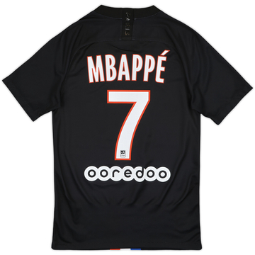 パリ・サンジェルマン Mbappé 7 シャツ 2019-20 Paris Saint-Germain Authentic Fourth Shirt Mbappe #7
